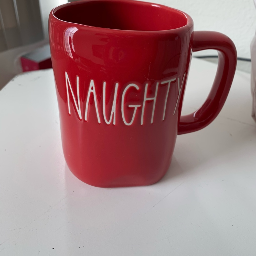 Rae Dun Naughty/Nice Ceramic Mug